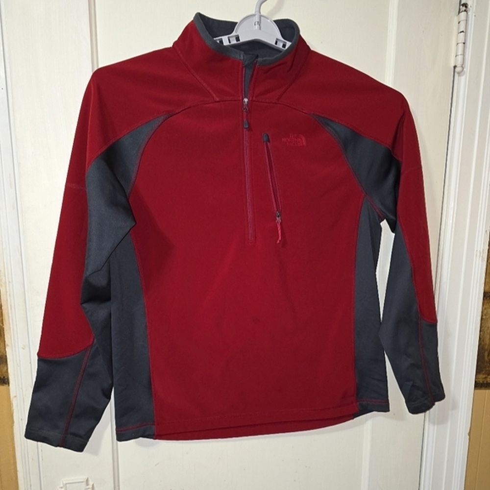 The North Face Concavo 1/4 Zip Pullover Fleece Lined Sweatshirt Flash Dry  Large